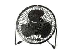 Equip USB stolni ventilator crne boje 245420 95x200x200mm