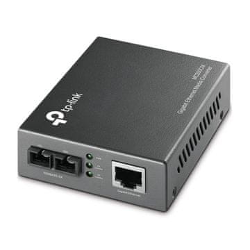 TP-Link MC200CM V3 mrežni pretvarač 1000 Mbit/s crni