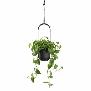 Viseća posuda AERA HANG reciklirani antracit 17,9 cm