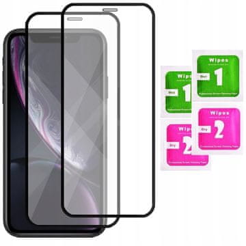 2x kaljeno staklo za Apple iPhone XR cijeli ekran 5D staklo