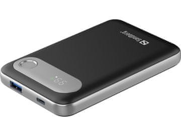 Sandberg Powerbank 10000mAh LiPo aluminij crne boje 421-16