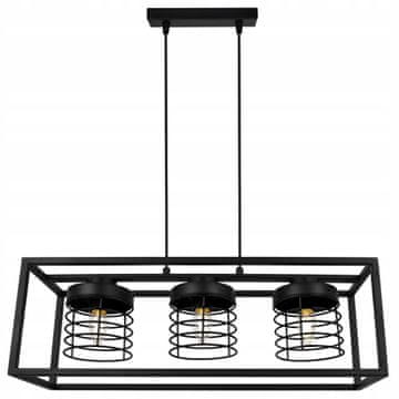 Viseća lampa kavez elegantan metalni klješta