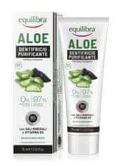 Beauty Formulas Equilibra Aloe pasta za čišćenje zubi s aktivnim ugljenom 75 ml