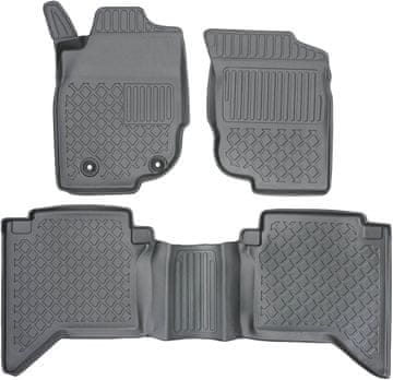 TPE podne prostirke za Toyota Hilux VII 2006-2016 (dvostruka kabina)