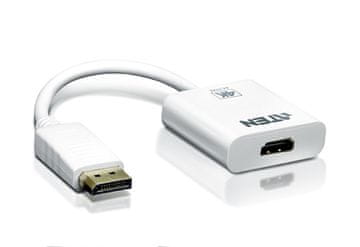 Aten VC986-AT DisplayPort HDMI kabelski adapter bijele boje