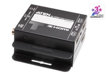 Aten VE1821-AT-G AV Extender AV odašiljač i prijemnik crni