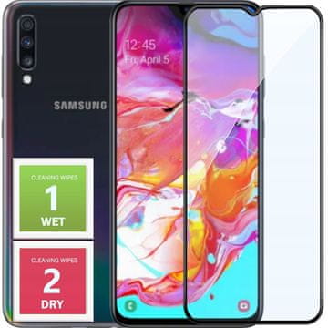 Kaljeno staklo za Samsung Galaxy A7 cijeli ekran 5D 9H staklo