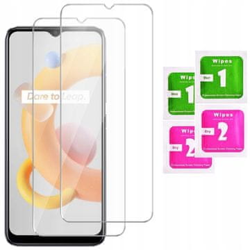 2x kaljeno staklo za realme C11 221 / C2 prednje staklo 9H | pakiranje od 2 komada