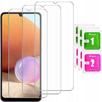 3x zaštitno staklo za ekran od kaljenog stakla za Samsung Galaxy A32 4G | PAKIRANJE OD 3 KOMADA