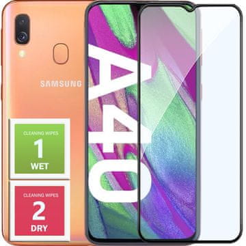 Kaljeno staklo za Samsung Galaxy A4, zaštitno staklo preko cijelog ekrana.