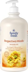 ORKLA Soraya Family Fresh gelovi za tuširanje, bogatstvo meda, s pumpicom, 1000 ml