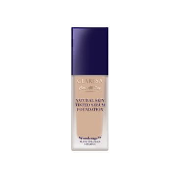 Claresa Natural Skin tonirani serumski puder 2N srednje neutralan 32 ml