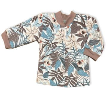 Topli kaftan s flisom 104 majica za djecu, raskopčana bluza koala