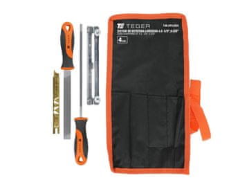 EG Komplet za oštrenje lanca, 4,5/200 mm - 3/8"; 0,325" (4 kom),