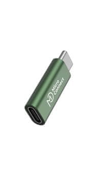 MicroConnect MC-SMART-CCADAP-100W USB-C kabelski adapter zeleni
