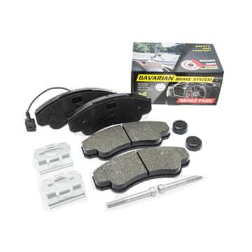 Prednje kočione pločice citroen jumper I; fiat ducato; peugeot boxer