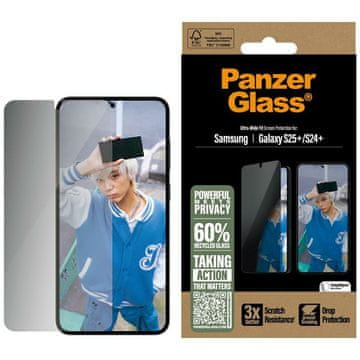 PanzerGlass ultraširoko zatamnjeno staklo za Samsung Galaxy S25 Plus