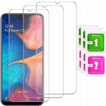 3x 9H kaljeno staklo zaštitno folije za Samsung Galaxy A2e | PAKIRANJE OD 3 KOMADA