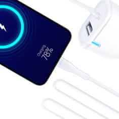 3M Dodaci - 3mk auto punjač 20W PD3.0 QC 3.0 USB 1A1C bijeli MM