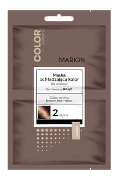 Marion Color Esperto maska za hlađenje kose - obojena u smeđe 20 ml x 2