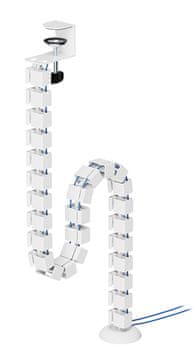 Neomounts ADS06-131WH Organizator za kabele za stol, bijeli