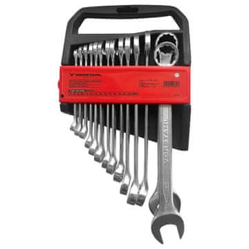 SET KOMBINIRANIH KLJUČEVA OKASTIH KLJUČEVA CrV čelik 14 kom 7-22 mm