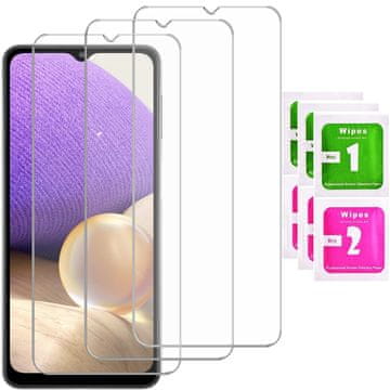 3x zaštitno staklo za ekran od kaljenog stakla za Samsung Galaxy A32 5G | PAKIRANJE OD 3 KOMADA
