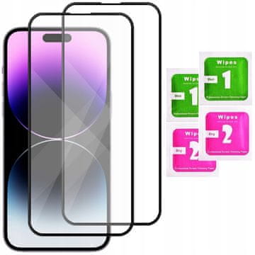 2x kaljeno staklo ZA Apple iPhone 14 PRO MAX 5D staklo za cijeli ekran