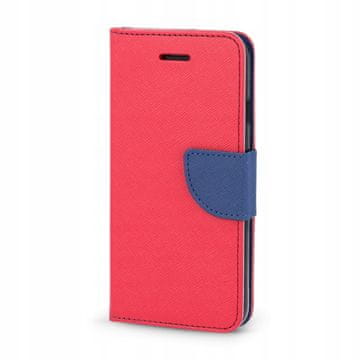 Pametna elegantna maskica s preklopom, crvena, za Samsung A34 5G+ staklo