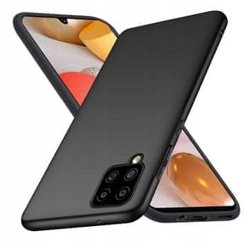 Silikonska mat maska za Samsung Galaxy A42 5G sa stražnjom stranom i staklom.