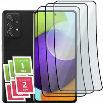 3x hibridno staklo ZA Samsung A52s A52 5G full screen keramičko 9D