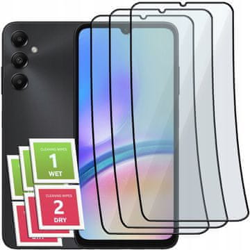 3x hibridno staklo za Samsung Galaxy A5S preko cijelog zaslona, keramičko 9D