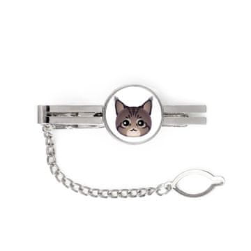 Maine Coon - elegantni metalni privjesak za ključeve kao poklon od a