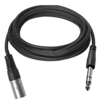 Vivolink PROAUDXLRJACKS0.5 audio kabel 0.5m XLR 6.35mm crni