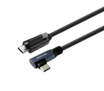 Vivolink PROUSBCMMS1.5A USB kabel USB 3.2 Gen 2x2 1.5m USB C crni