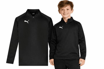 Puma - DJEČJA MAJICA - TEAMLIGA 1/4 ZIP TOP DRYCELL JR 657237-03 152