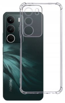 Futrola za Realme C71 Anti Shock bezbojna zaštitna maska + staklo H9