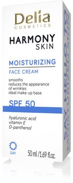DELIA Harmony Skin hidratantna krema za lice SPF 50