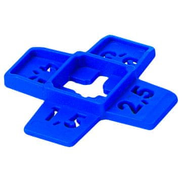 Križni polu-odstojnik (pakiranje od 50) 1,5, 2,5, 3,5, 4,5 mm