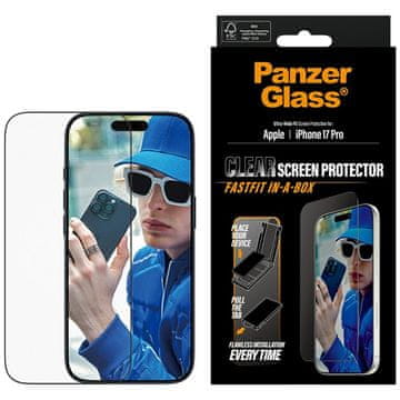 PanzerGlass Ultra-Wide Fit Fastfit kaljeno staklo za iPhone 17 Pro