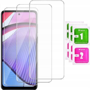 3x kaljeno staklo ZA Motorola Moto G Power 5G staklo 2.5D 9H | 3-p
