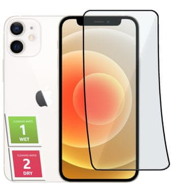Hibridno staklo ZA iPhone 12/12 PRO ZA cijeli ekran, keramika 9D