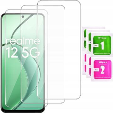 2x kaljeno staklo ZA realme 12 5G / realme 11 5G glass 9H | pakiranje od 2 komada