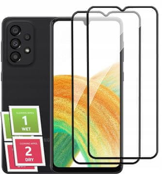 2x kaljeno staklo ZA Samsung Galaxy A33 5G cijeli ekran 5D staklo