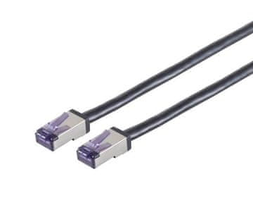 LVN-CAT6A-FLEX-15M Crni S/FTP (S-STP) mrežni kabel