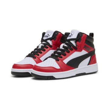 Puma Dječje sportske cipele Puma REBOUND V6 MID JR crvene 39383103 r 39