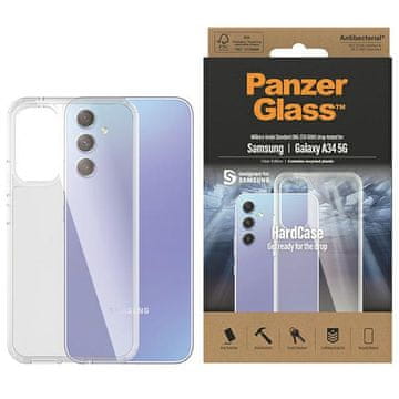 PanzerGlass Prozirna antibakterijska maskica za Samsung Galaxy A34 od a