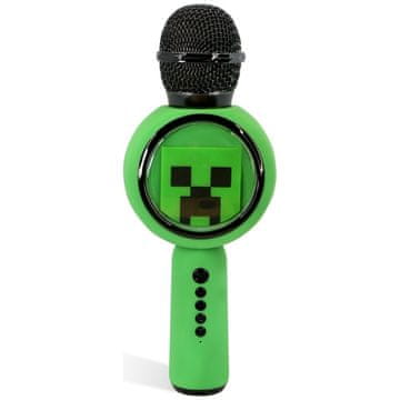 OTL LED Karaoke mikrofon s bežičnim zvučnikom Minecraft Creeper