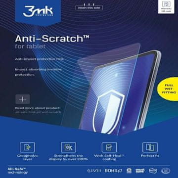 3MK Zaštitna folija za tablet Anti-Scratch mokra montaža 5 komada