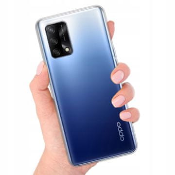 Futrola ZA OPPO A54 5G / A74 5G / A93 5G prozirna tanka futrola + staklo